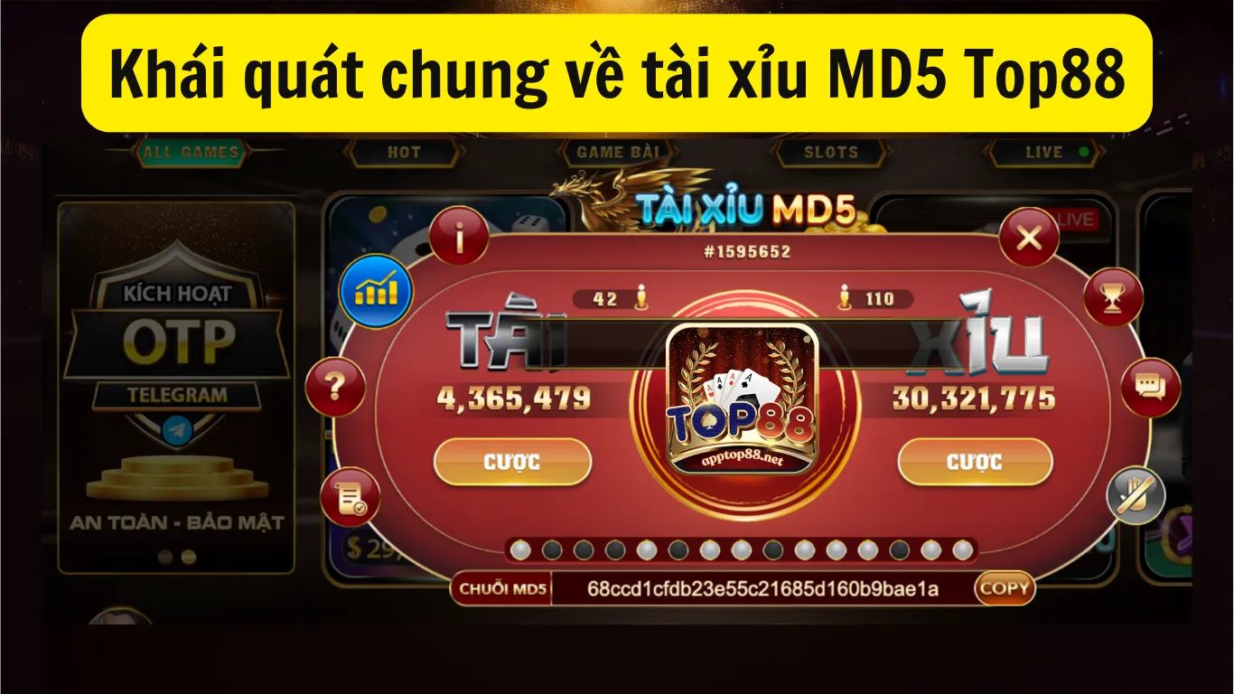 Khái quát chung về tài xỉu MD5 Top88 Khái quát chung về tài xỉu MD5 Top88