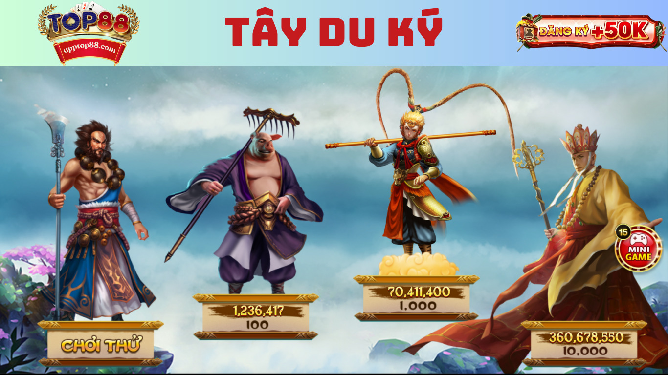 Giới thiệu về game slot Tây Du Ký Top88. Giới thiệu về game slot Tây Du Ký Top88.