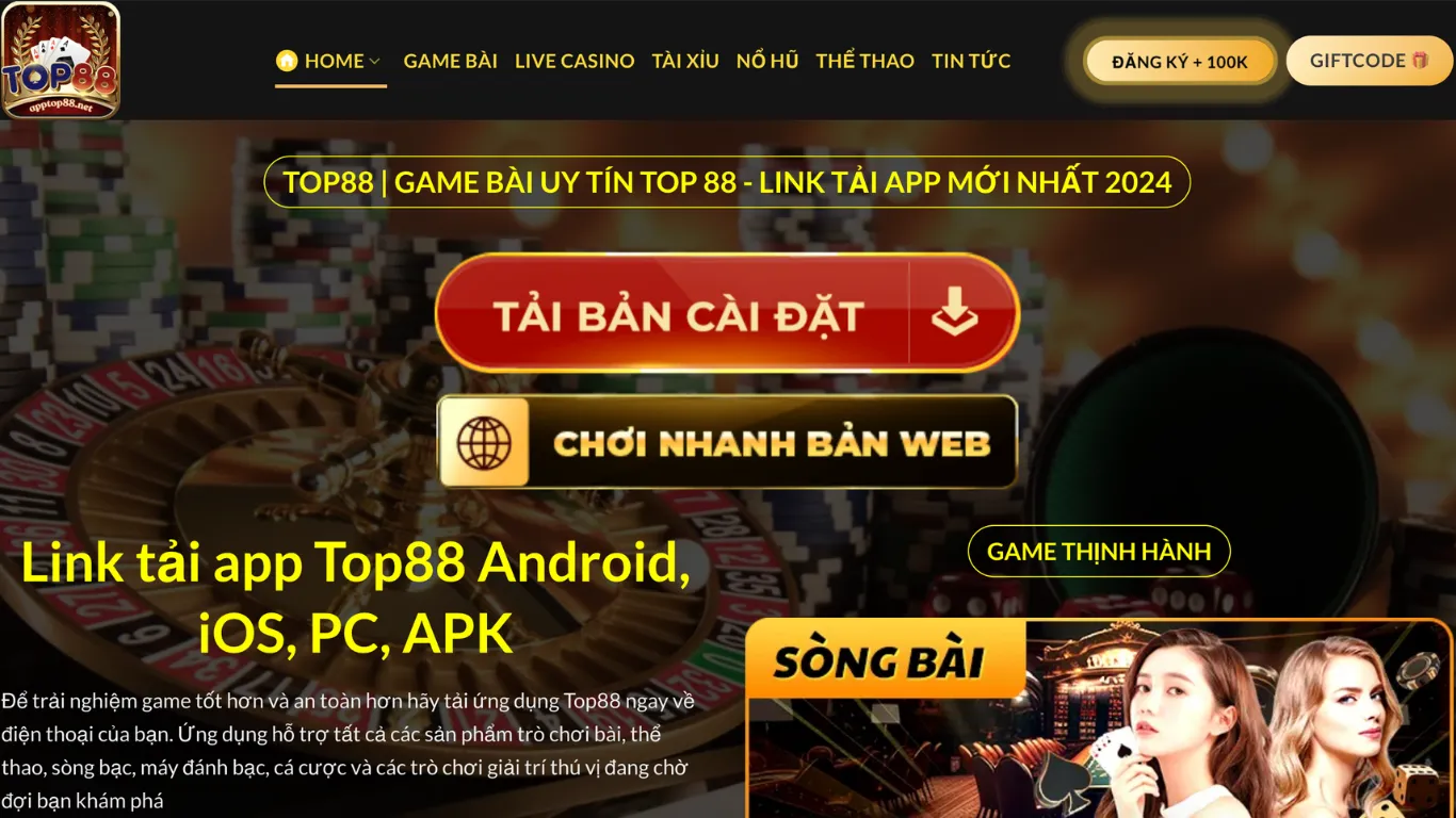 Cách để tham gia vào cổng game Top88 Cách để tham gia vào cổng game Top88